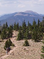 Baldy from Mt Phillips